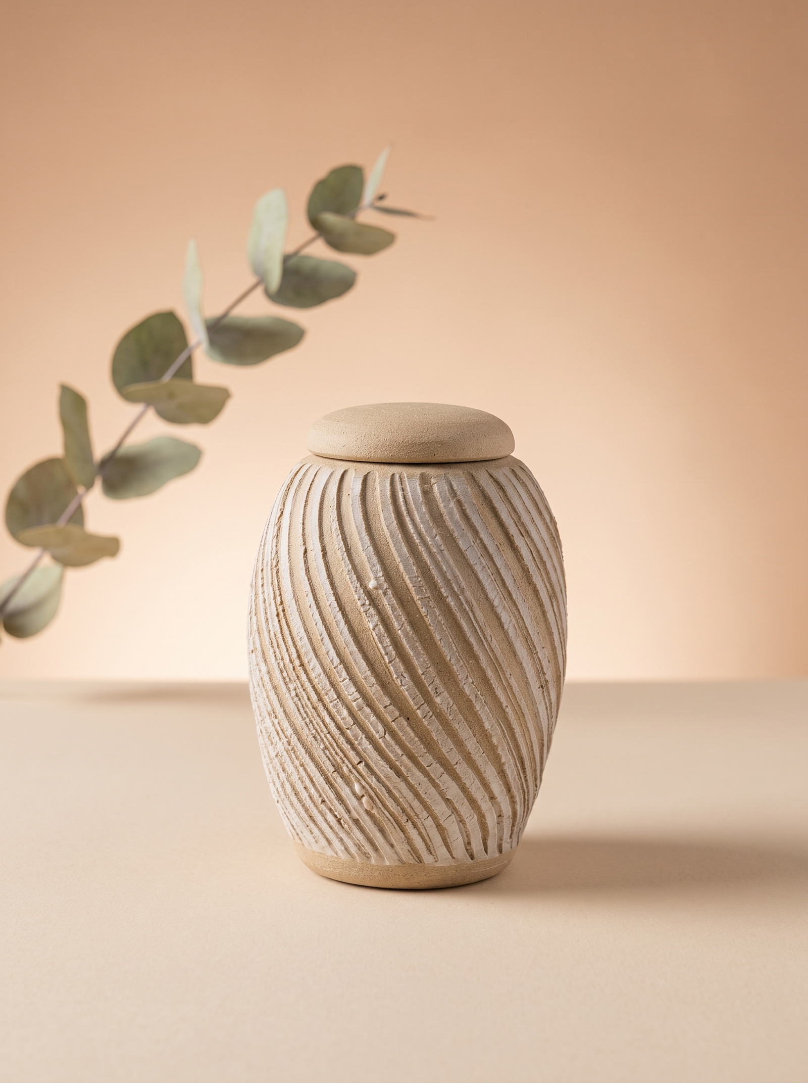 Mini urn 200 ml keramiek, Sol – Madrid | Stilte & Vorm