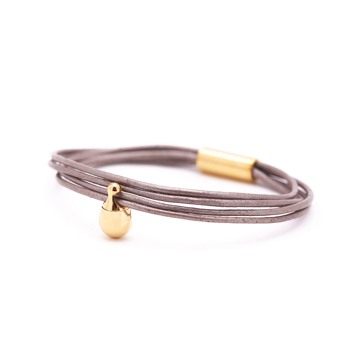 Oester Charm Armband verguld