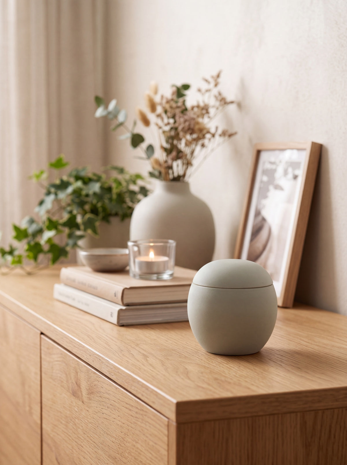 Mini urn 100 ml keramiek