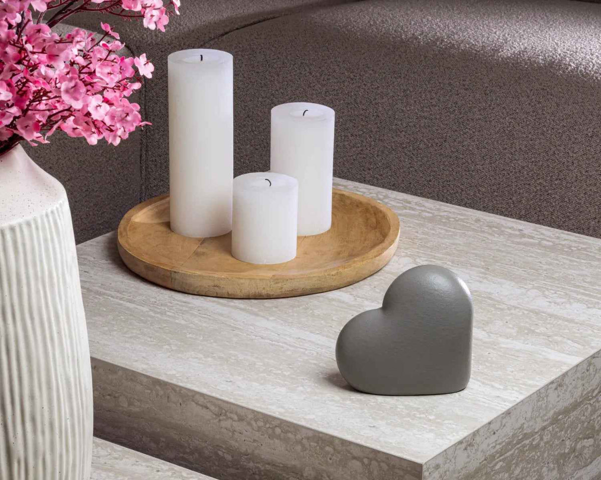 Mini urn hart 70–430 ml, dusk, Heart | Stilte & Vorm