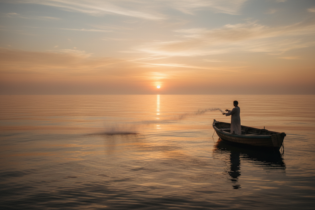 As verstrooien op zee: een waardig en sereen afscheid op het water