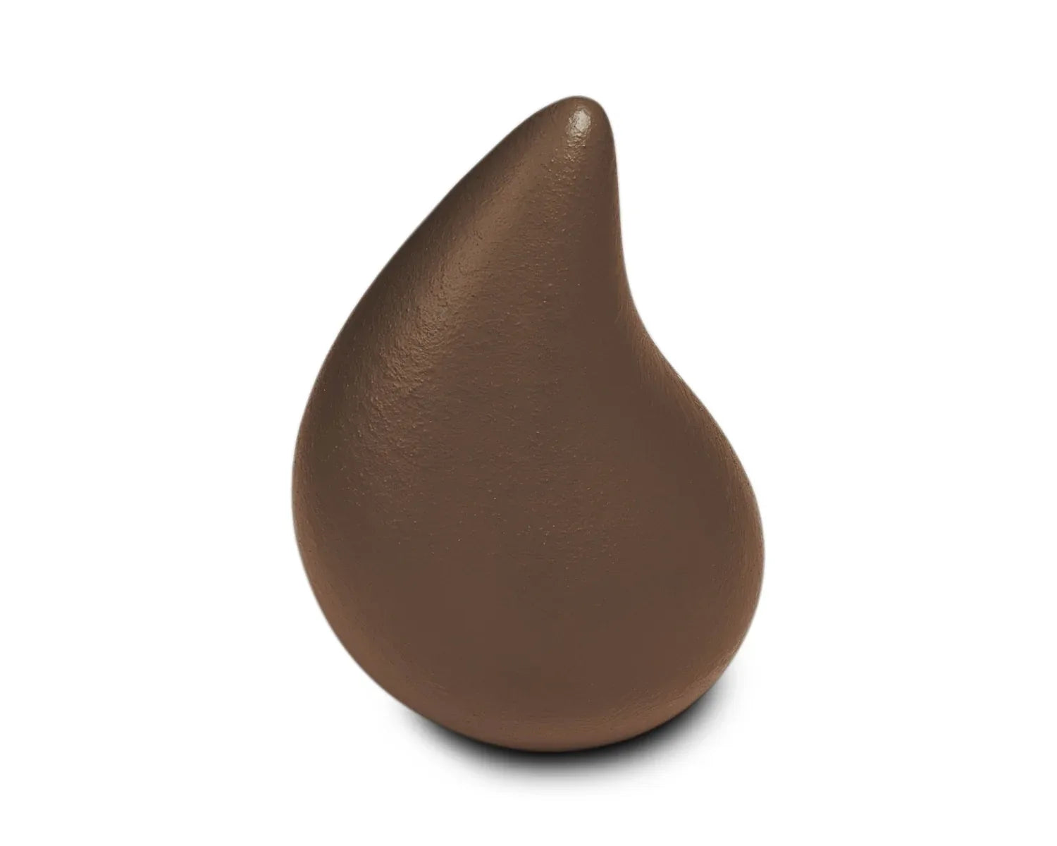 Teardrop mini urn cedar