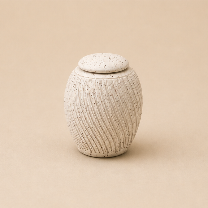 Mini keramieken urn Lumière – Parijs, 200ml - aanvullende foto 6