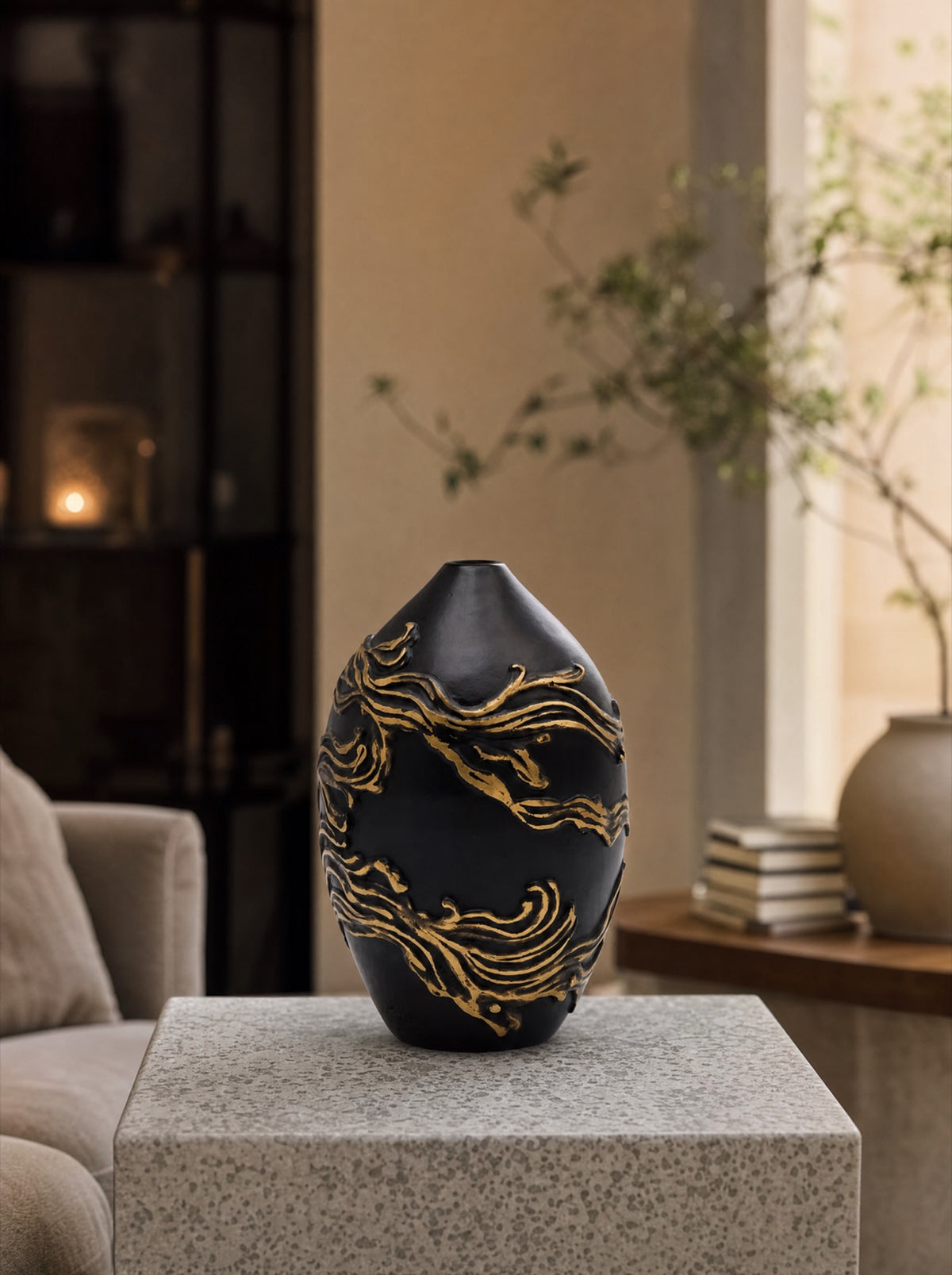 Bronzen urn 28 cm voor volwassenen