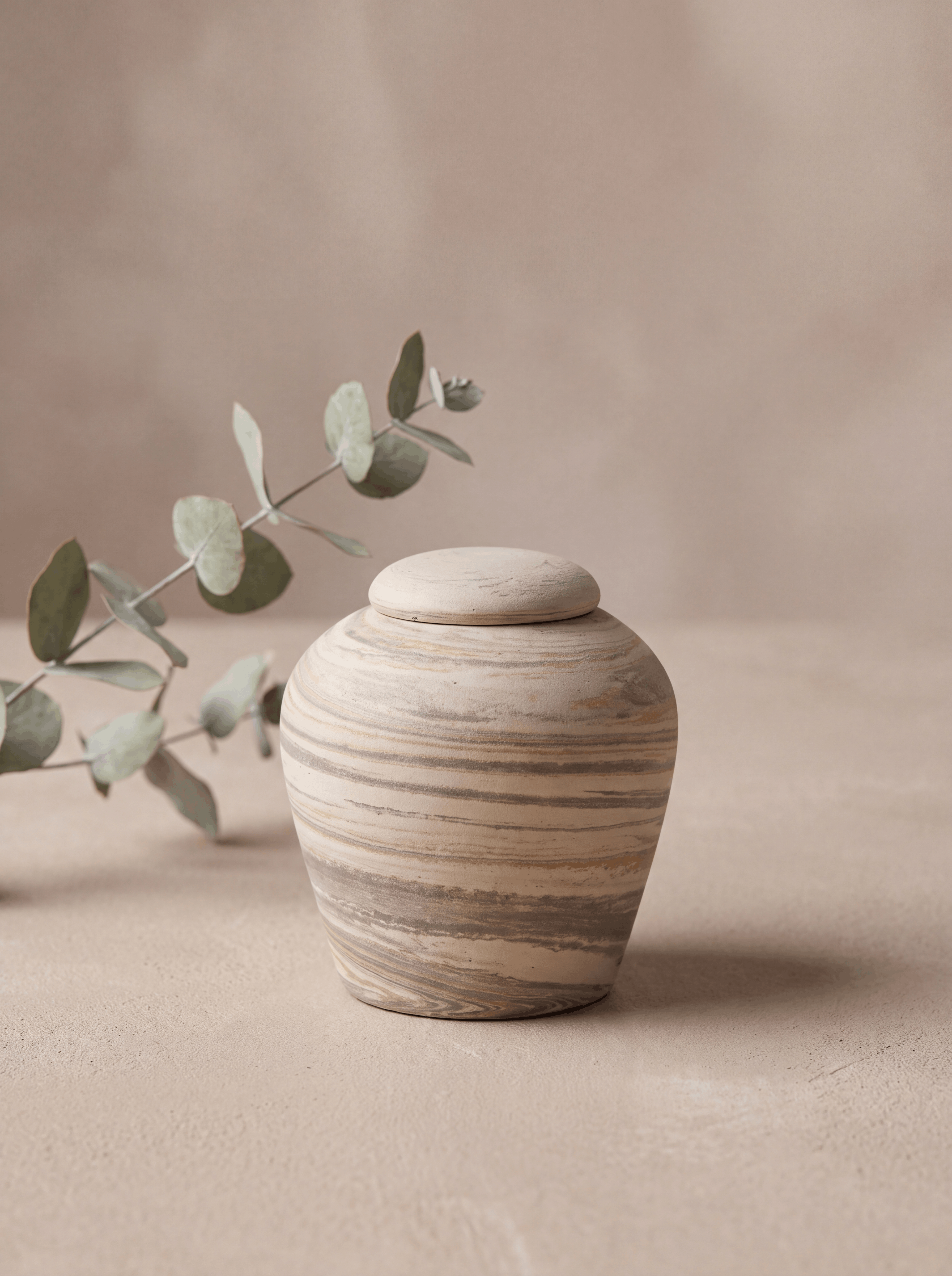Mini urn 200 ml keramiek, Vienna – Wenen | Stilte & Vorm