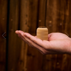 Mini urn 'NAMI' – asverdeling, biologisch afbreekbaar, 25 ml