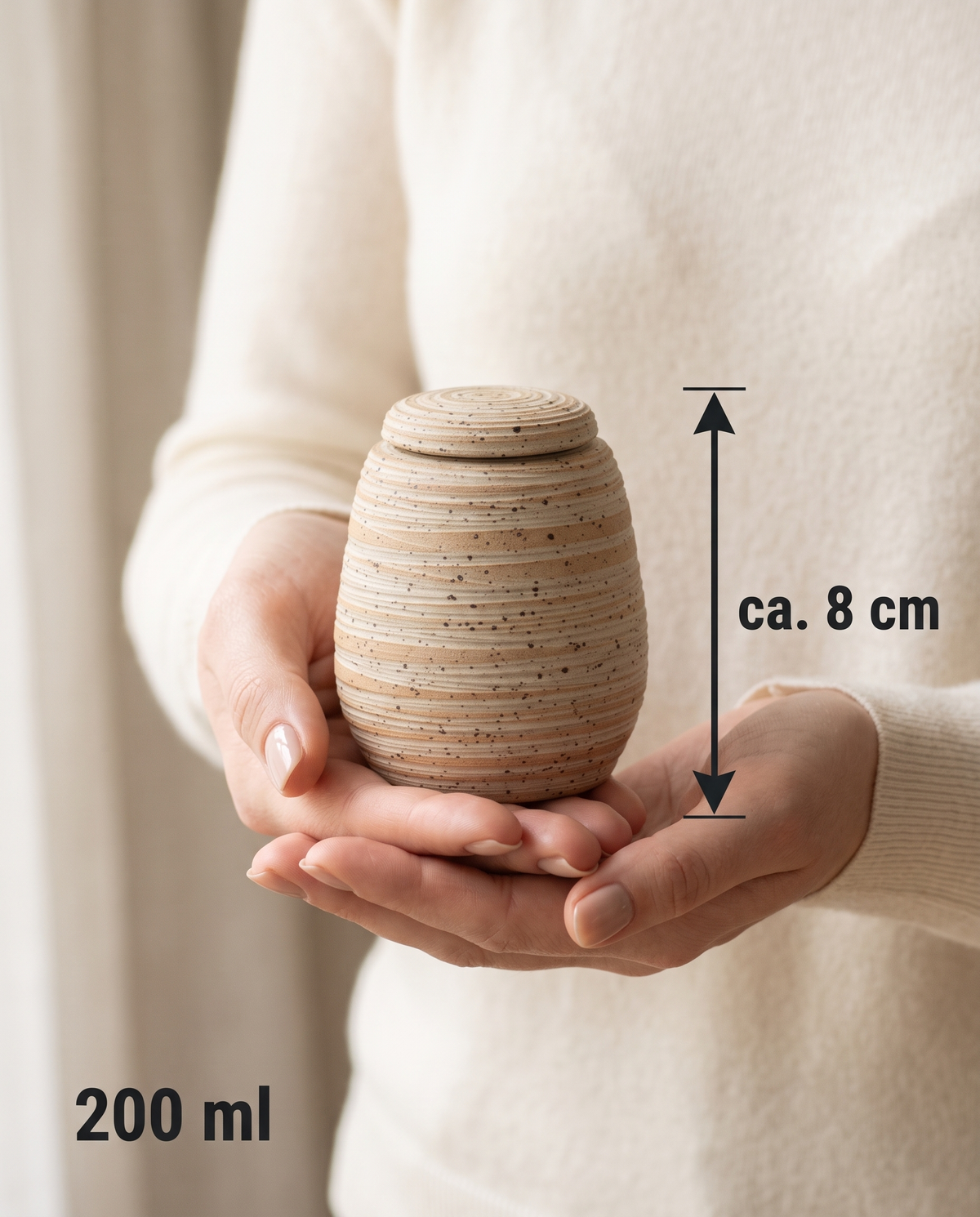 Mini urn 200 ml keramiek, Alfama – Lissabon