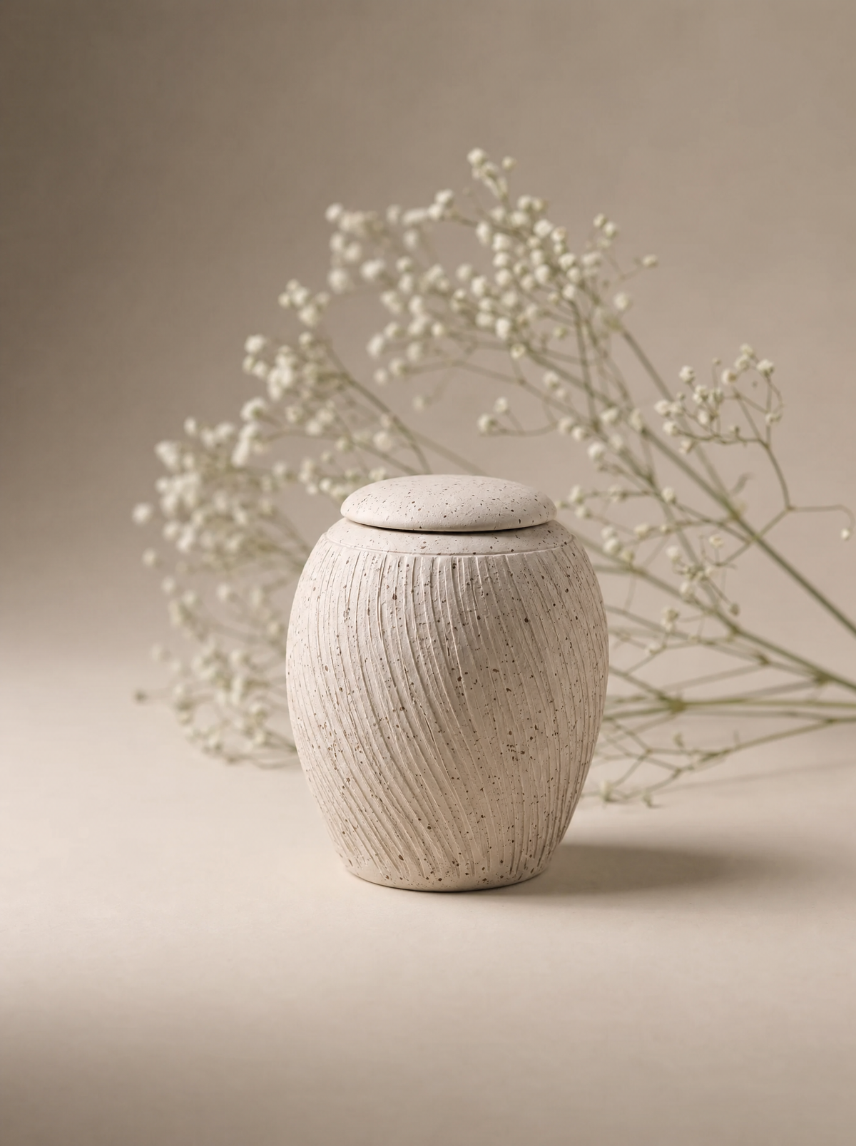 Mini urn 200 ml keramiek, Lumière – Parijs