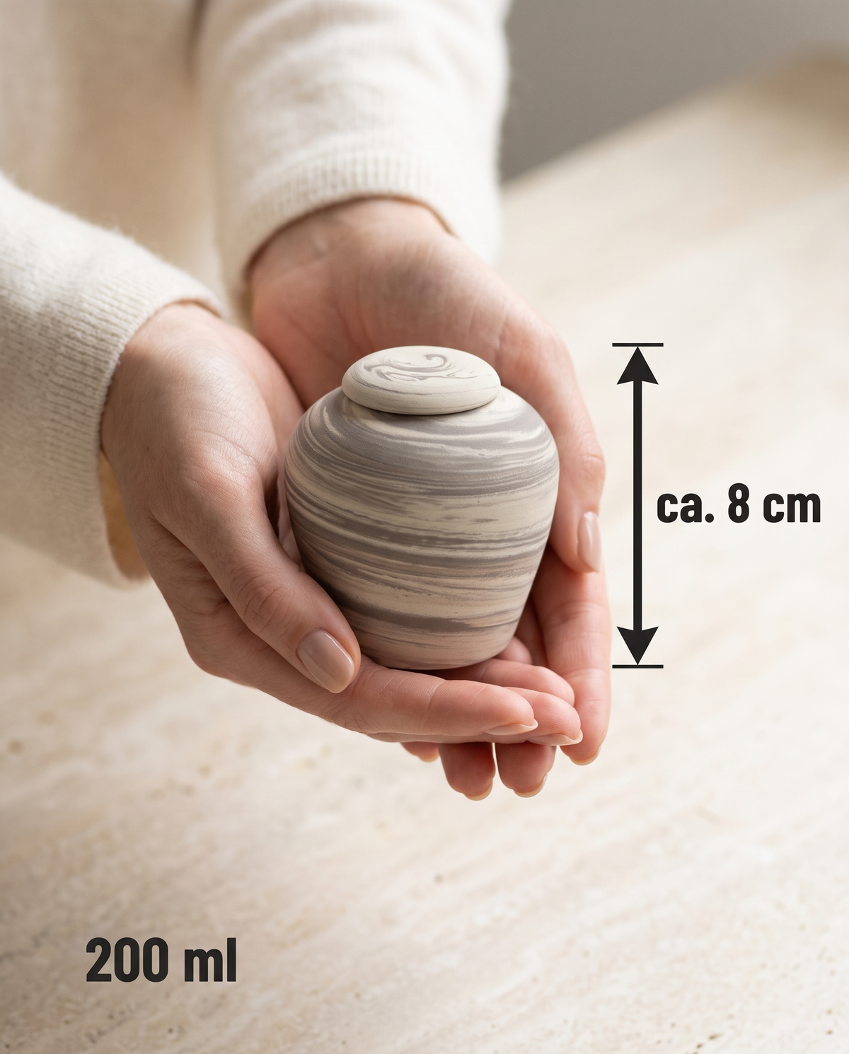 Mini urn 200 ml keramiek, Cherwell – Oxford