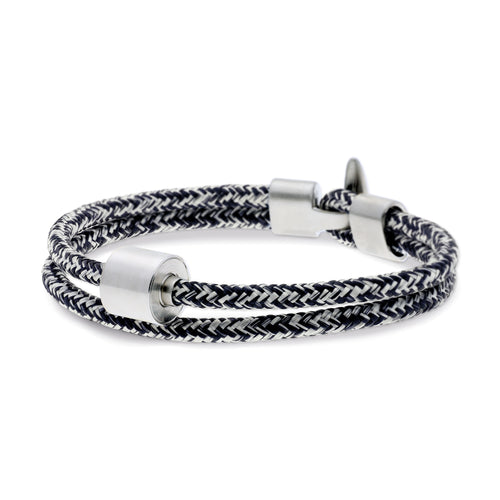 As armband heren Jeans, edelstaal – assieraad gedenkarmband | Stilte & Vorm