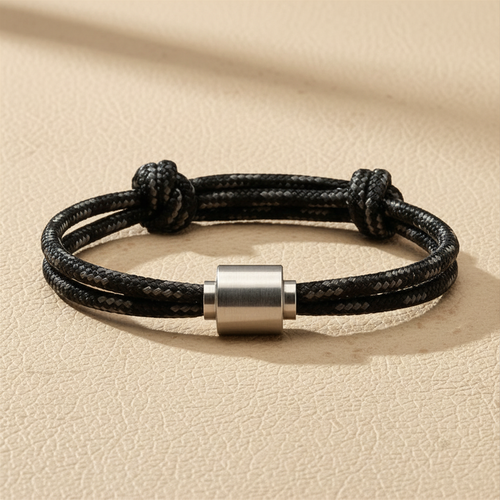 As armband heren Jubilee Herenarmband, edelstaal – assieraad gedenkarmband | Stilte & Vorm