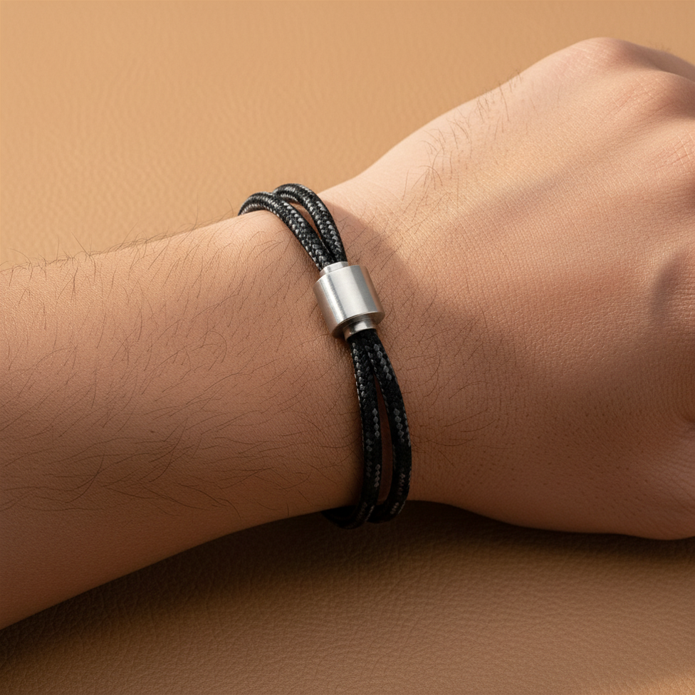Jubilee Herenarmband in edelstaal