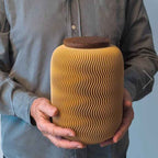 Biologisch afbreekbare urn 'NAMI' – houtvezel, 3,5L