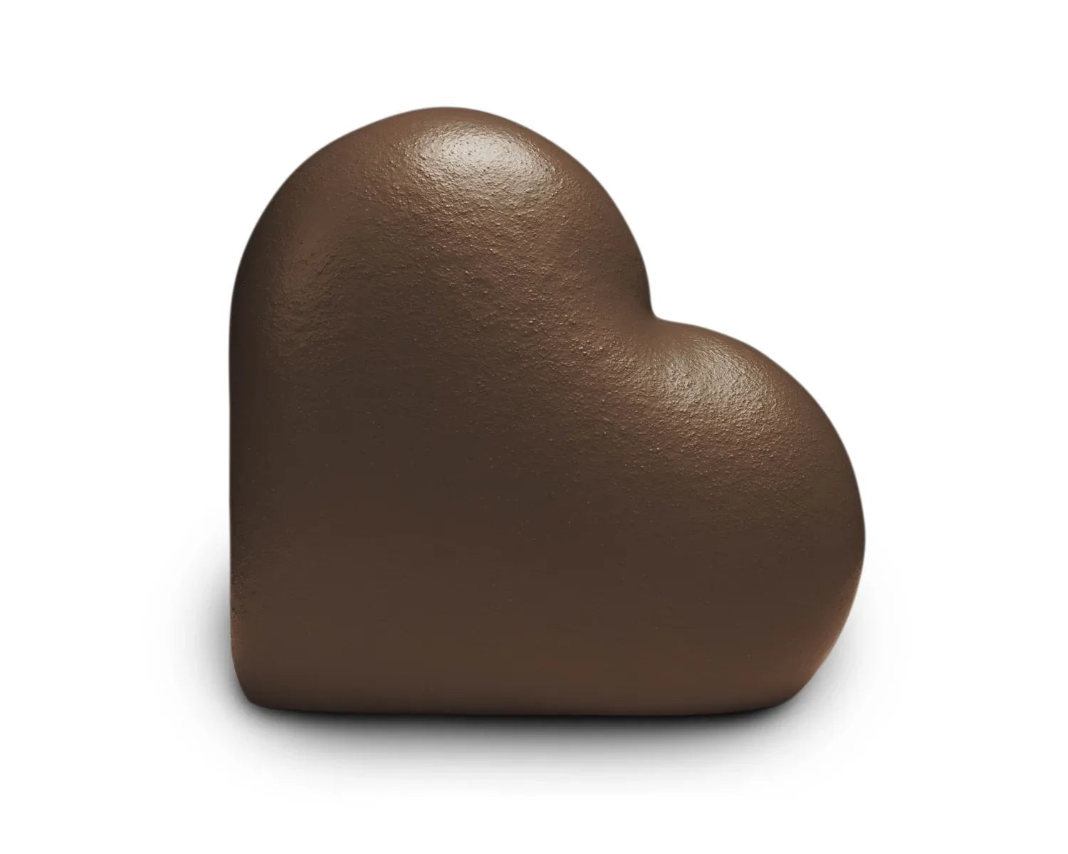 Heart mini urn cedar