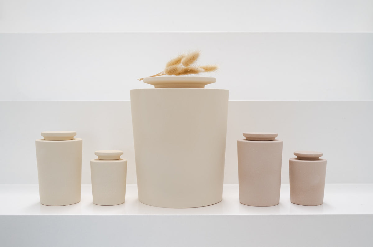 Mini urn 250 ml keramiek