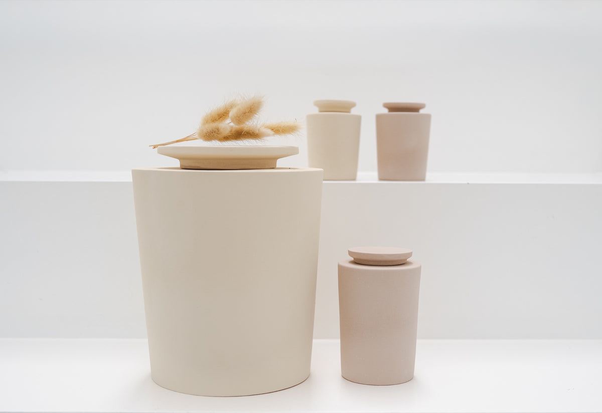 Mini urn 55 ml keramiek