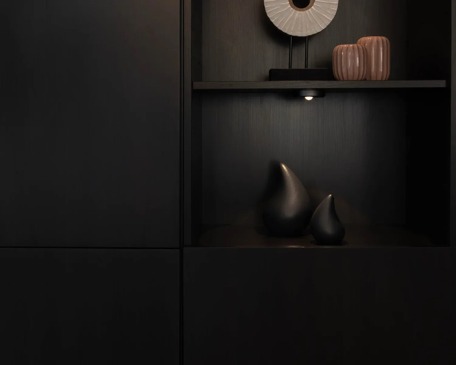 Teardrop mini urn midnight