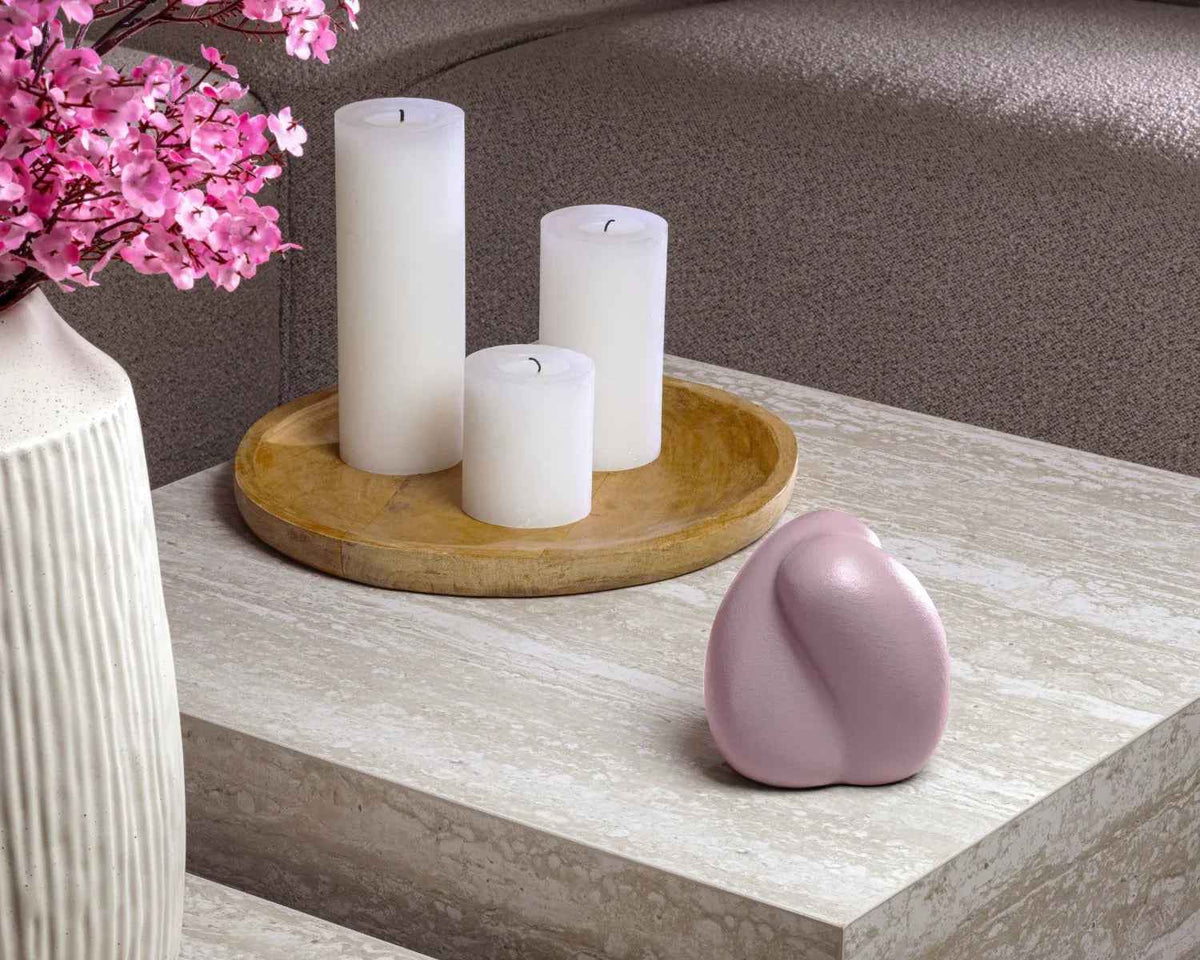 Mini urn knuffel 70–430 ml, bloom, Embrace | Stilte & Vorm