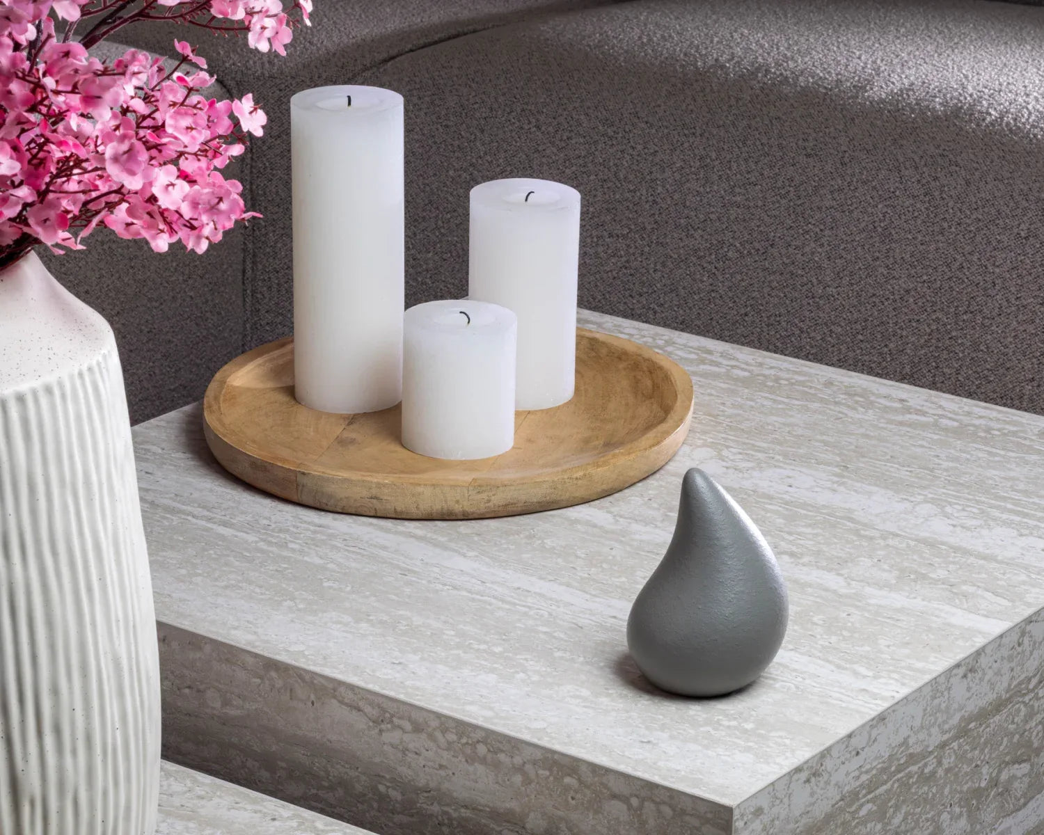 Teardrop mini urn dusk